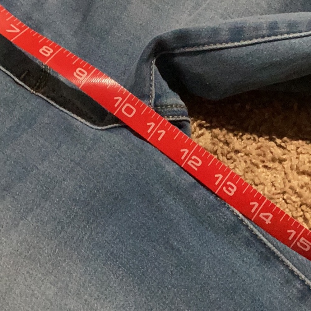 Seven7 Tummy Toner Denim Leggings - Size 6 - Picture 9 of 10